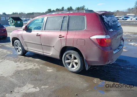 2009 Toyota Highlander z USA, uszkodzony, nr VIN JTEES41A092119551